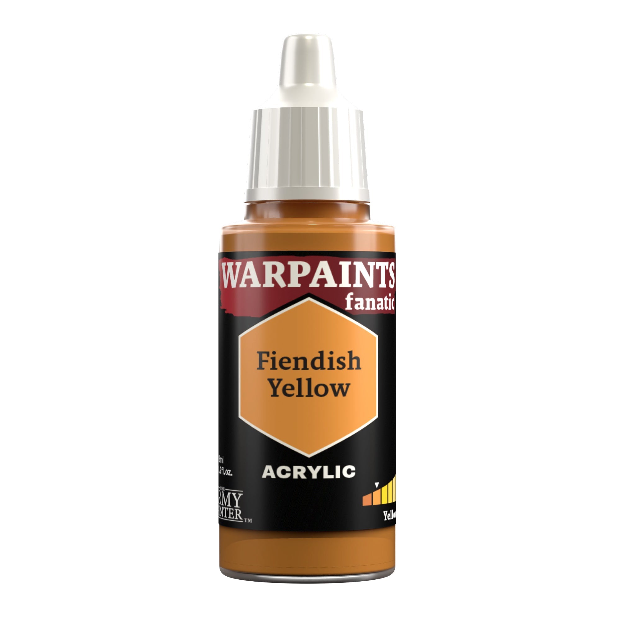 Warpaints Fanatic: Fiendish Yellow 18ml image 0